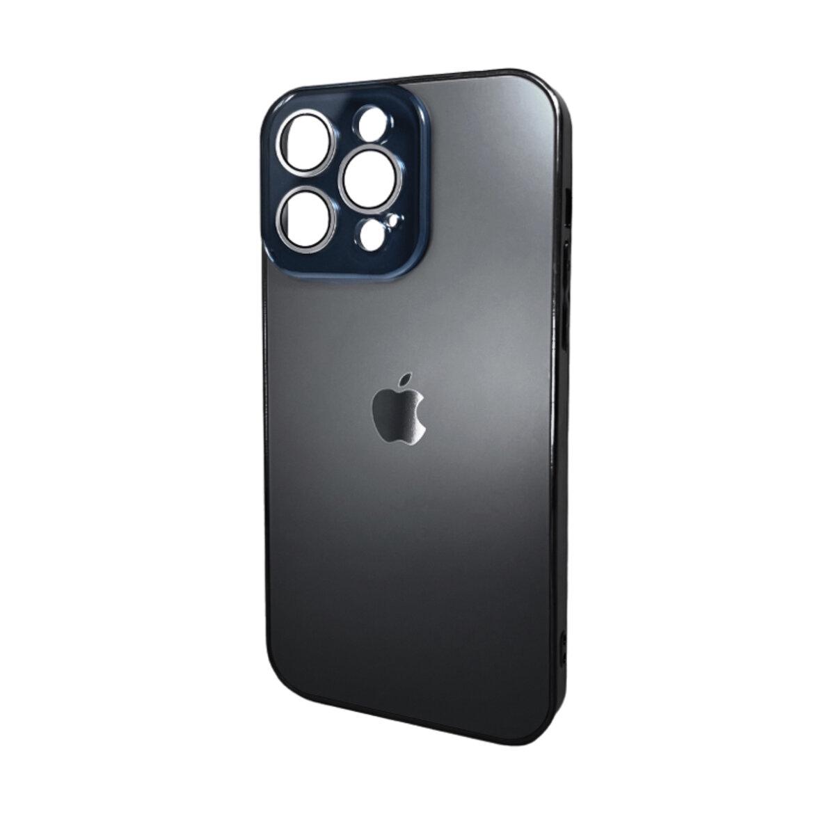 Противоударный чехол для Apple iPhone 15 Pro Max Sapphire Frame MagSafe Black