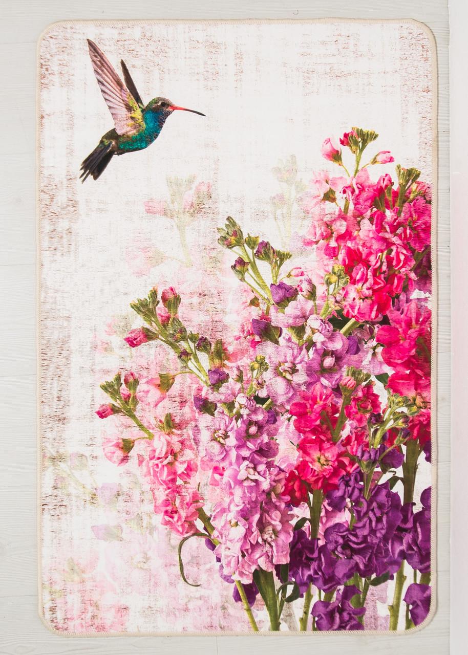 Килим безворсовий Shabby у вітальню/кухню/спальню з принтом 140х200 см (997649655)