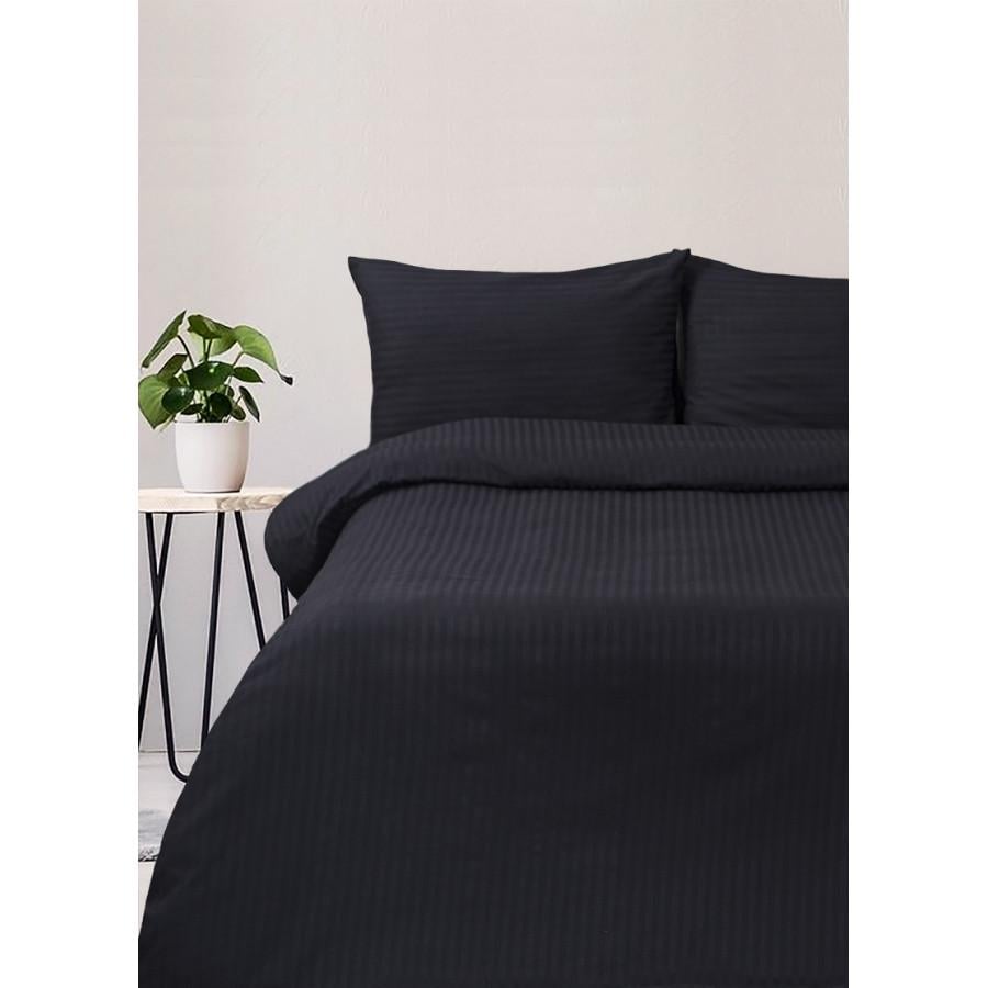 Комплект постільної білизни сімейний Lotus Готель Сатин Страйп Чорний (svt-2000022236539) Комплект постільної білизни сімейний Lotus Готель Сатин Страйп Чорний (svt-2000022236539)