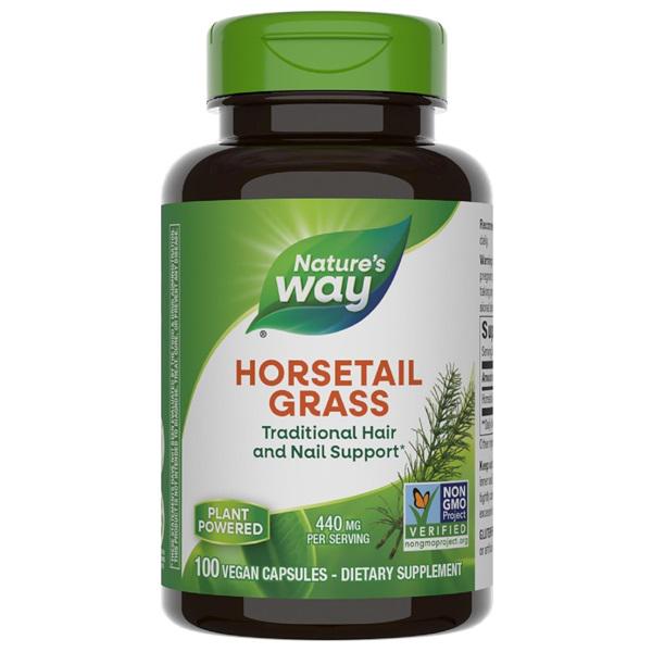 Хвощ Nature's Way Horsetail Grass 440 мг 100 Veg Caps (NWY-14300)