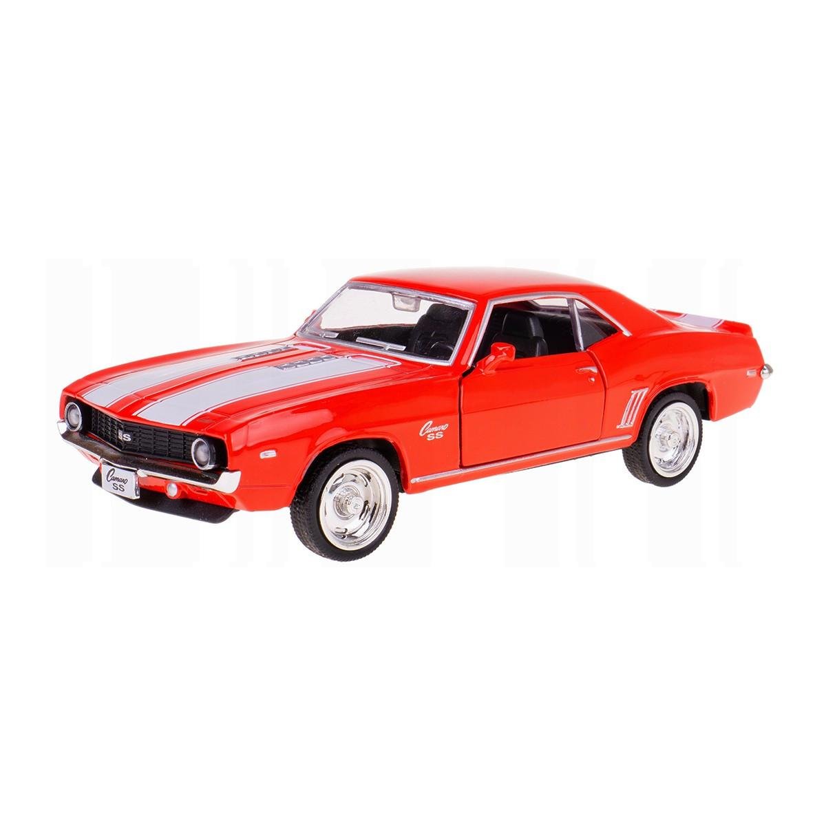 Автомодель Chevrolet Camaro 1969 Червоний (250336U-ks)