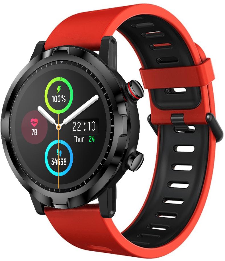 Ремешок Traf для Haylou Smart Watch RT LS05S Orange-Black (23194)