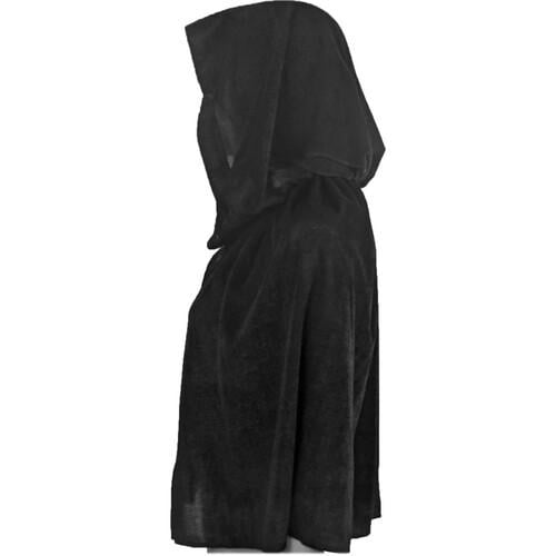 Плащ Черный бархат короткий SETA Decor 15-722BLK-S Плащ Черный бархат короткий SETA Decor 15-722BLK-S