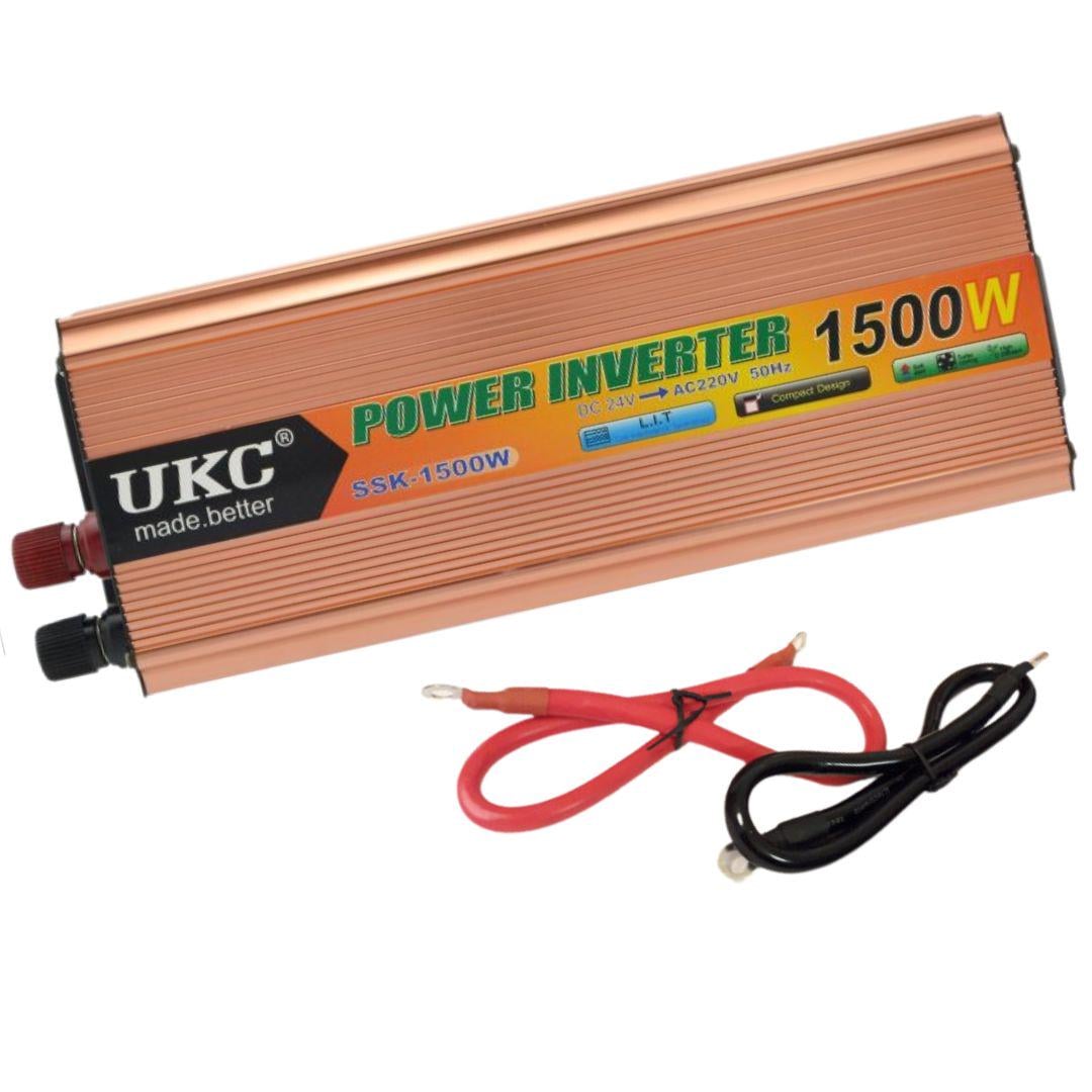 Инвертор напряжения UKC SSK 1500W AC/DC 24V-220V (4002) Инвертор напряжения UKC SSK 1500W AC/DC 24V-220V (4002)