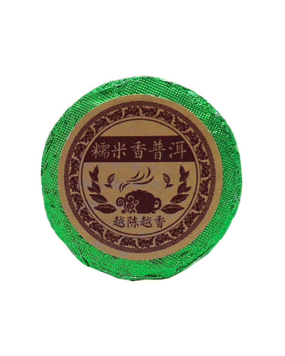 Чай Пу-Ер ШЕН Гурман с рисом Зелений точа 100 г (57715)