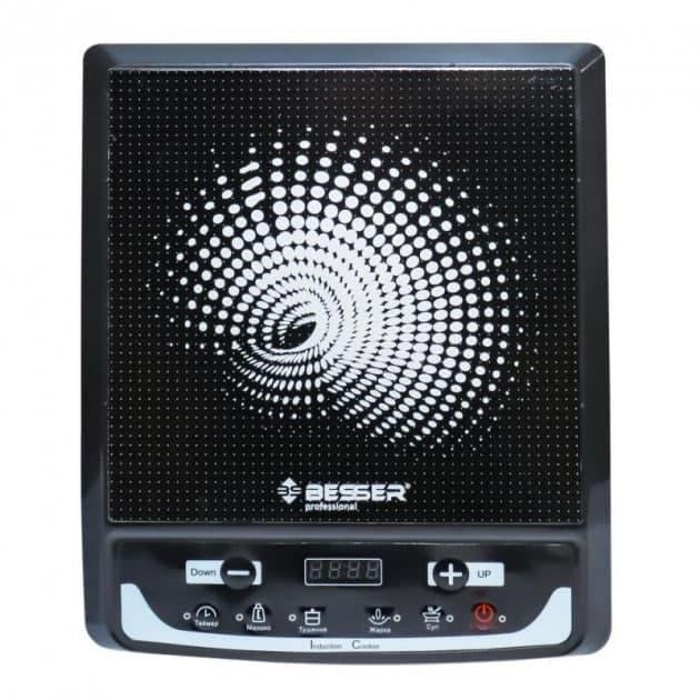 Плита индукционная настольная керамическая Besser 10212 2000W Плита индукционная настольная керамическая Besser 10212 2000W