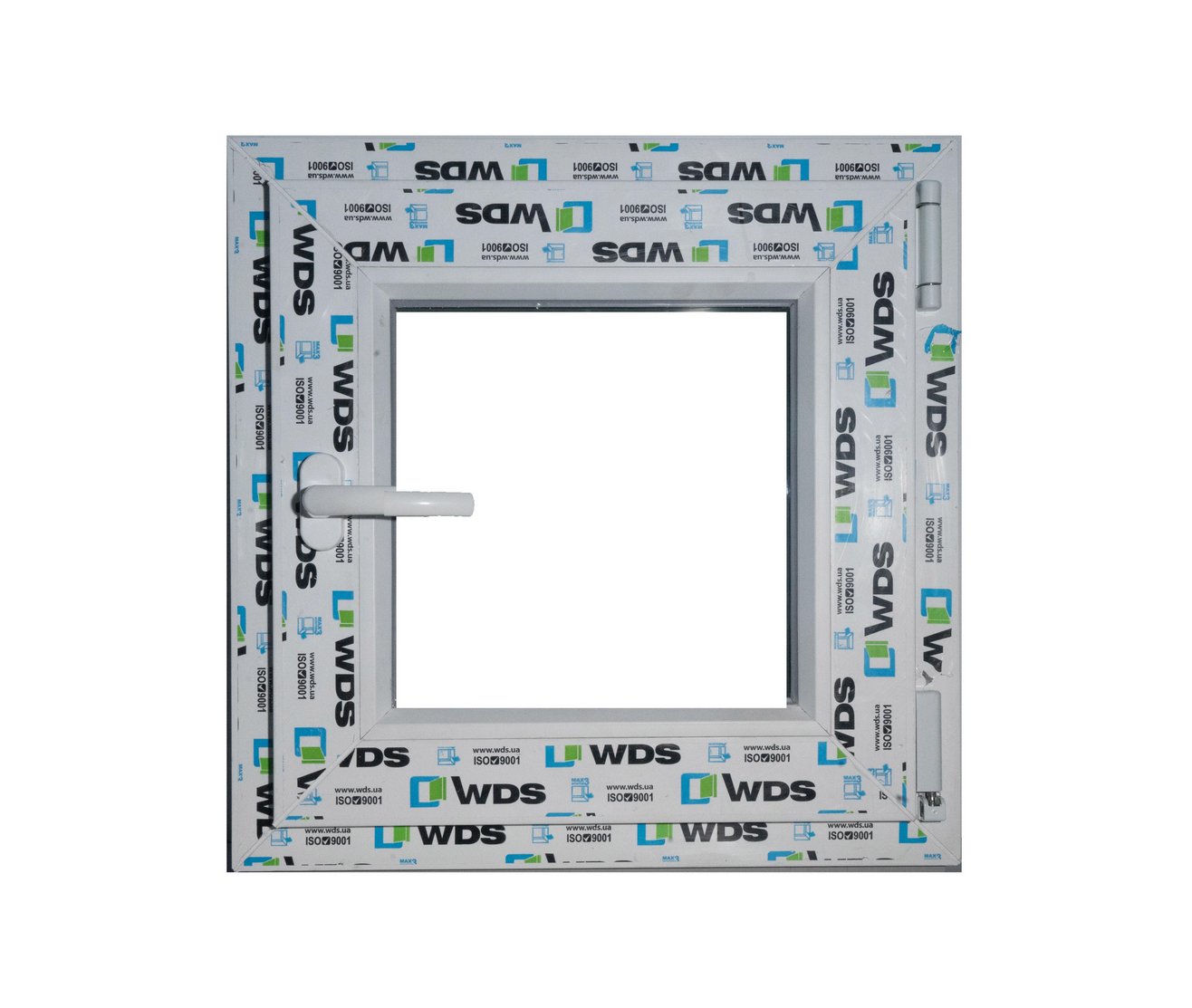 Вікно металопластикове поворотно-відкидне WDS 5S 600x600 мм (W.V.24.60.60)