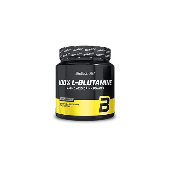 Глютамін для спорту BioTechUSA 100% L-GLUTAMINE 500 г 100 порцій