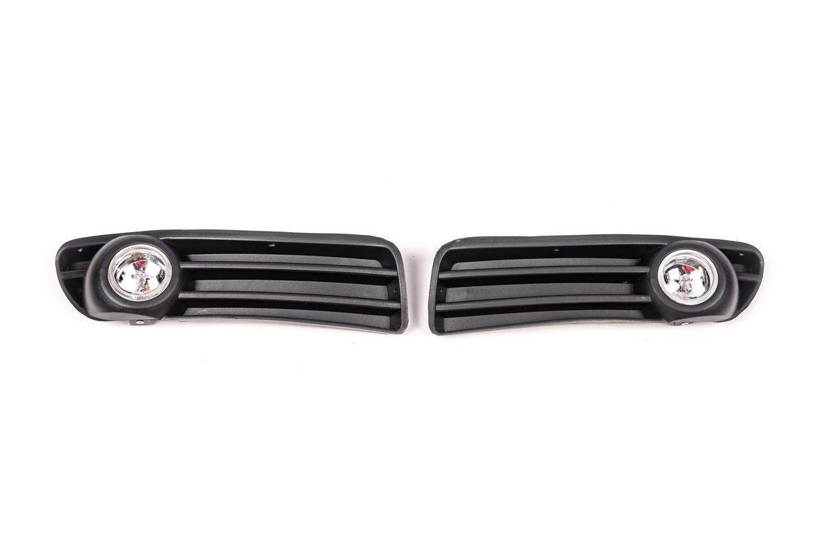Противотуманки GPlast для Audi A4 B5 1994-2001 гг. abs-пластик Черный