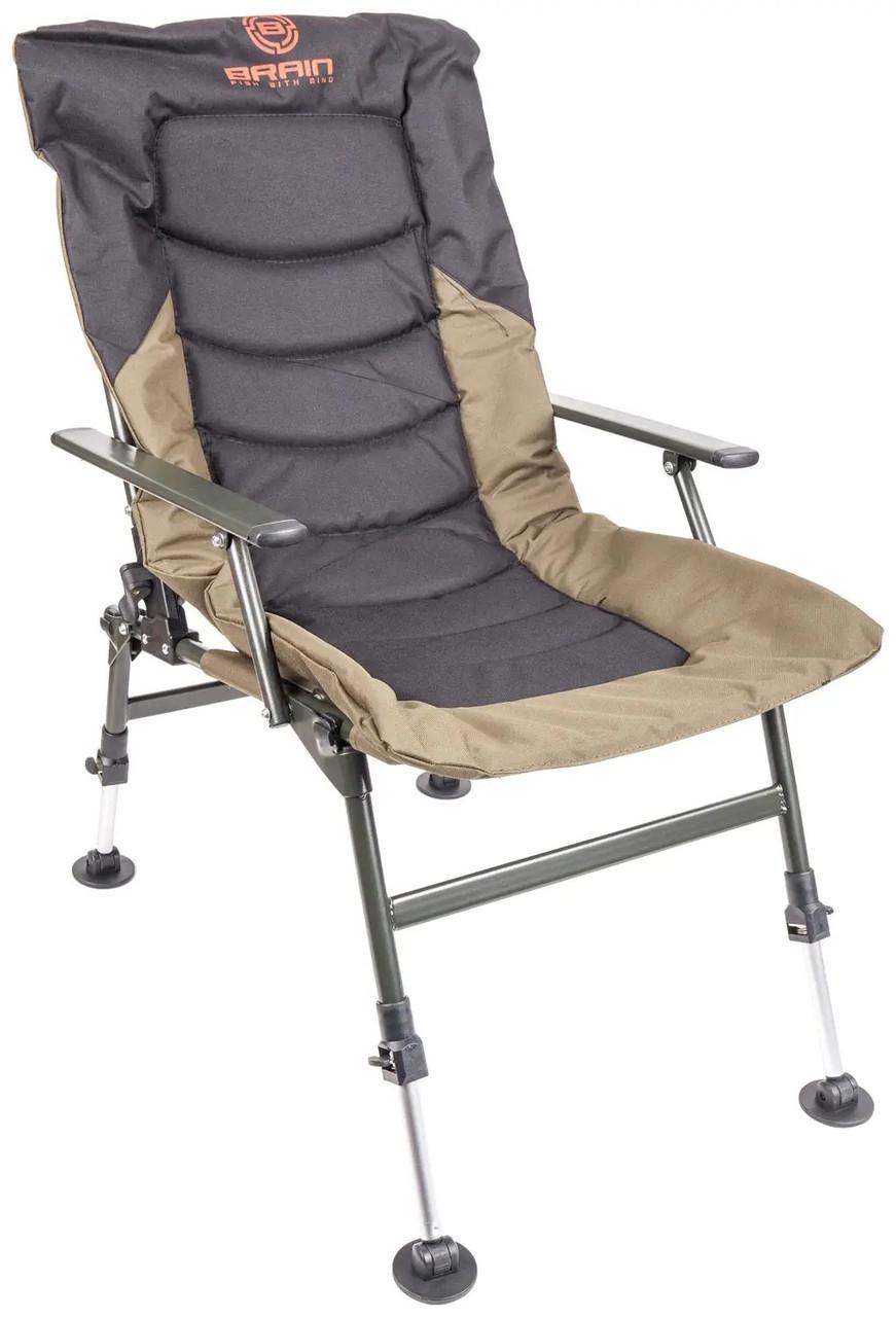 Кресло туристическое для рыбалки Brain Eco Recliner Armchair HYC032AL-LOW-III Sand (2577437276)