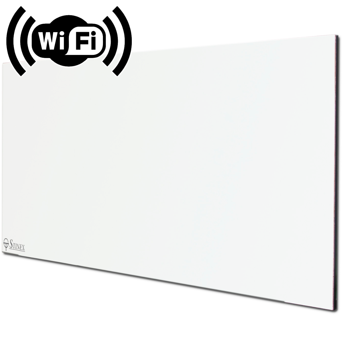 Конвектор керамічний Stinex PLC-T 500-1000/220 Wi-Fi з терморегулятором 45х90 см White - фото 5