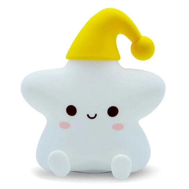 Ночник аккумуляторный силиконовый Звезда (DT-416)