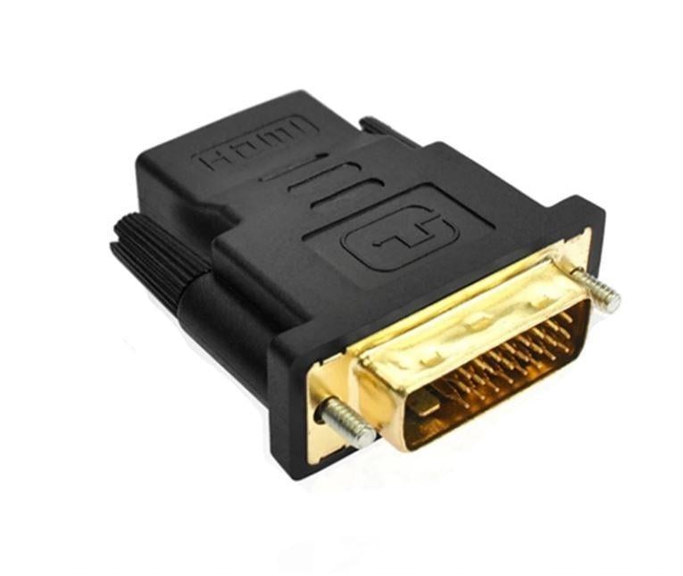 Переходник DVI male - HDMI female 24 pin