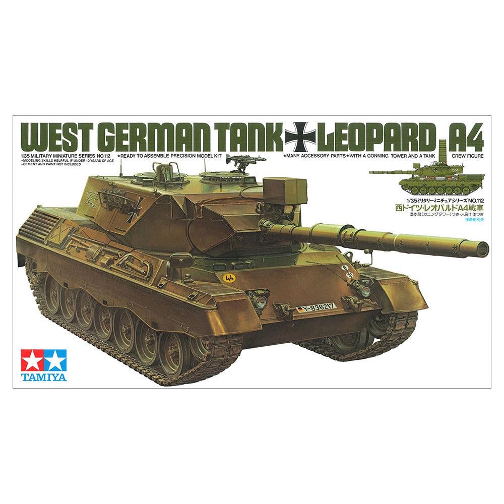 Сборная модель Tamiya танк 1:35 West German Leopard A4 (35112-000)