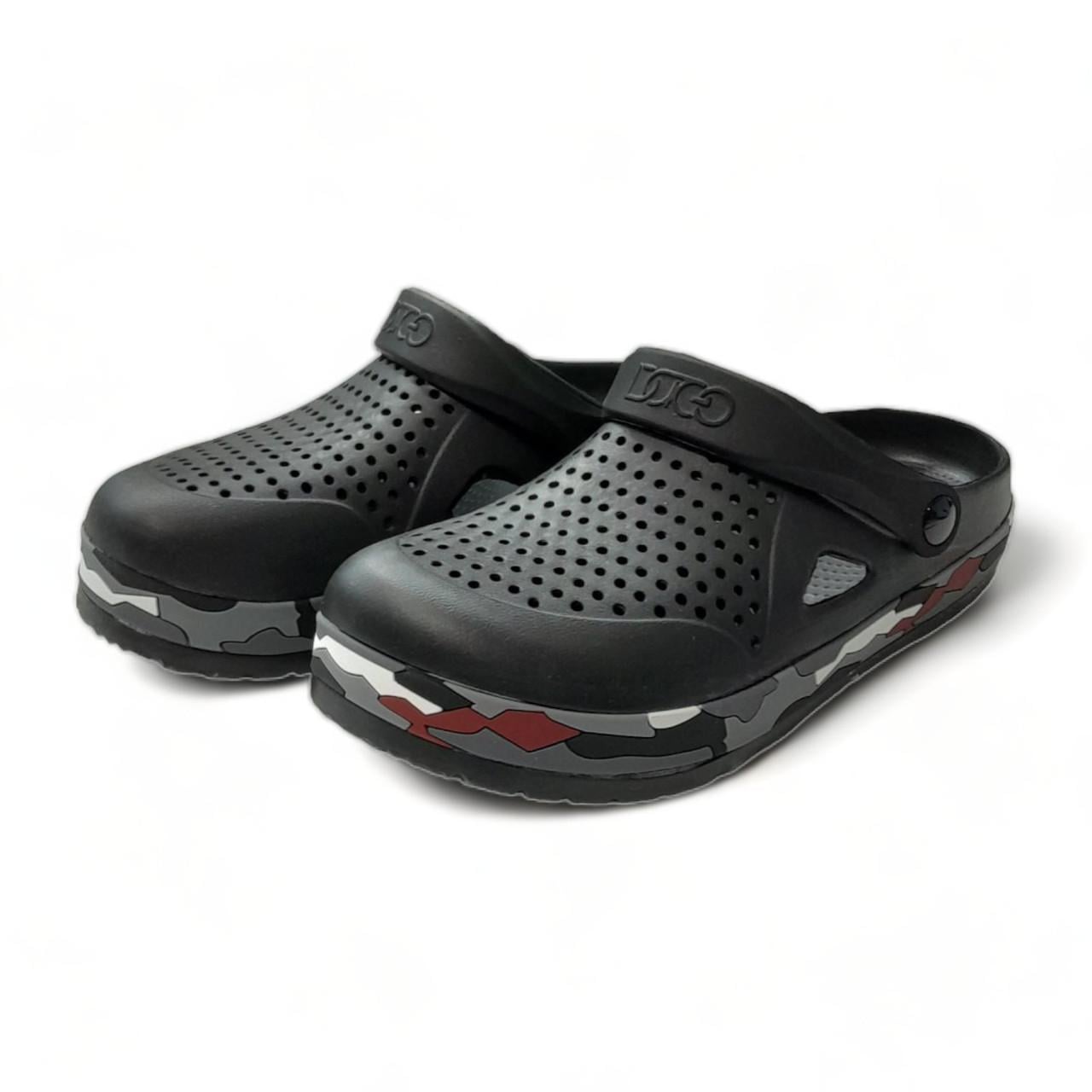 Сабо мужские Dago Абстракт р. 41 Черный