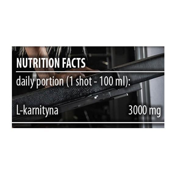 Жиросжигатель для спорта Activlab L-Carnitine Shot 3000 Multifruit 100 ml - фото 2