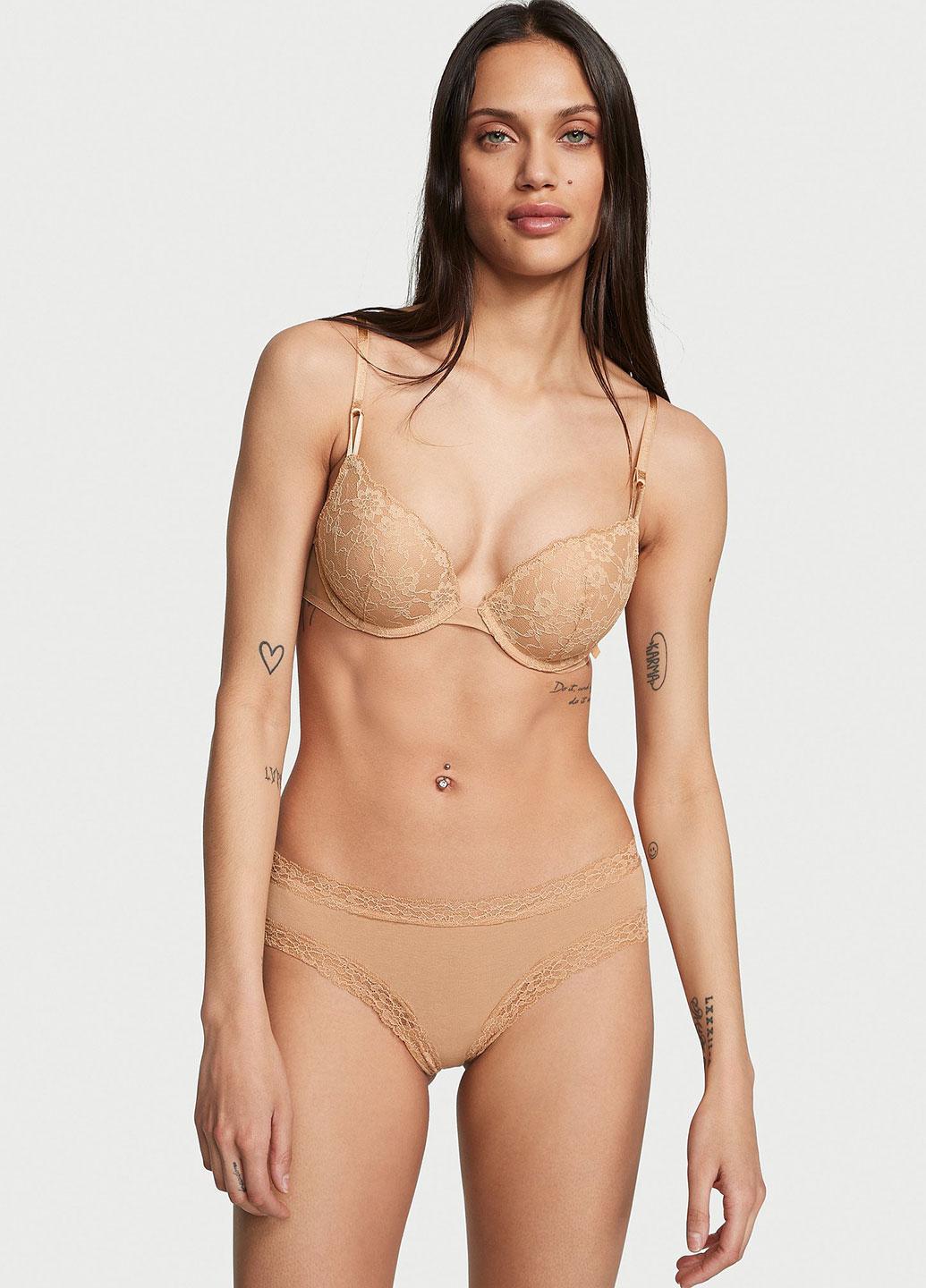 Трусики Victoria's Secret XL Бежевый (00415957SEQXL)