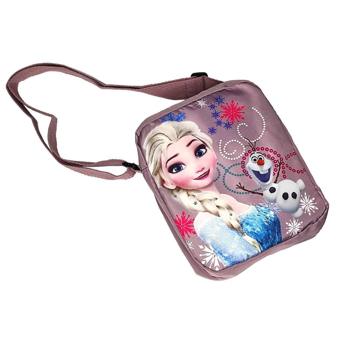 Сумка дитяча через плече Холодне серце Ельза та Олаф для дівчаток (2575244740) - фото 2 Сумка дитяча через плече Холодне серце Ельза та Олаф для дівчаток (2575244740) - фото 2