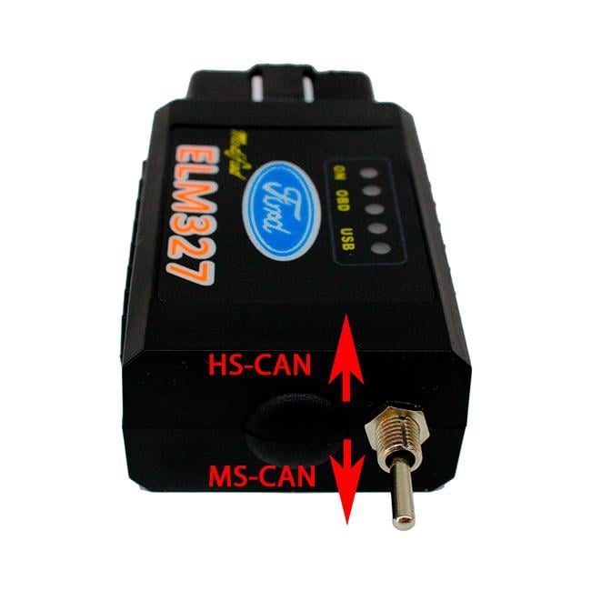 Автосканер діагностичний ELM 327 v.1.5 Bluetooth із перемикачем HS MS CAN для Ford/Mazda/FORScan (5640797) - фото 2 Автосканер діагностичний ELM 327 v.1.5 Bluetooth із перемикачем HS MS CAN для Ford/Mazda/FORScan (5640797) - фото 2