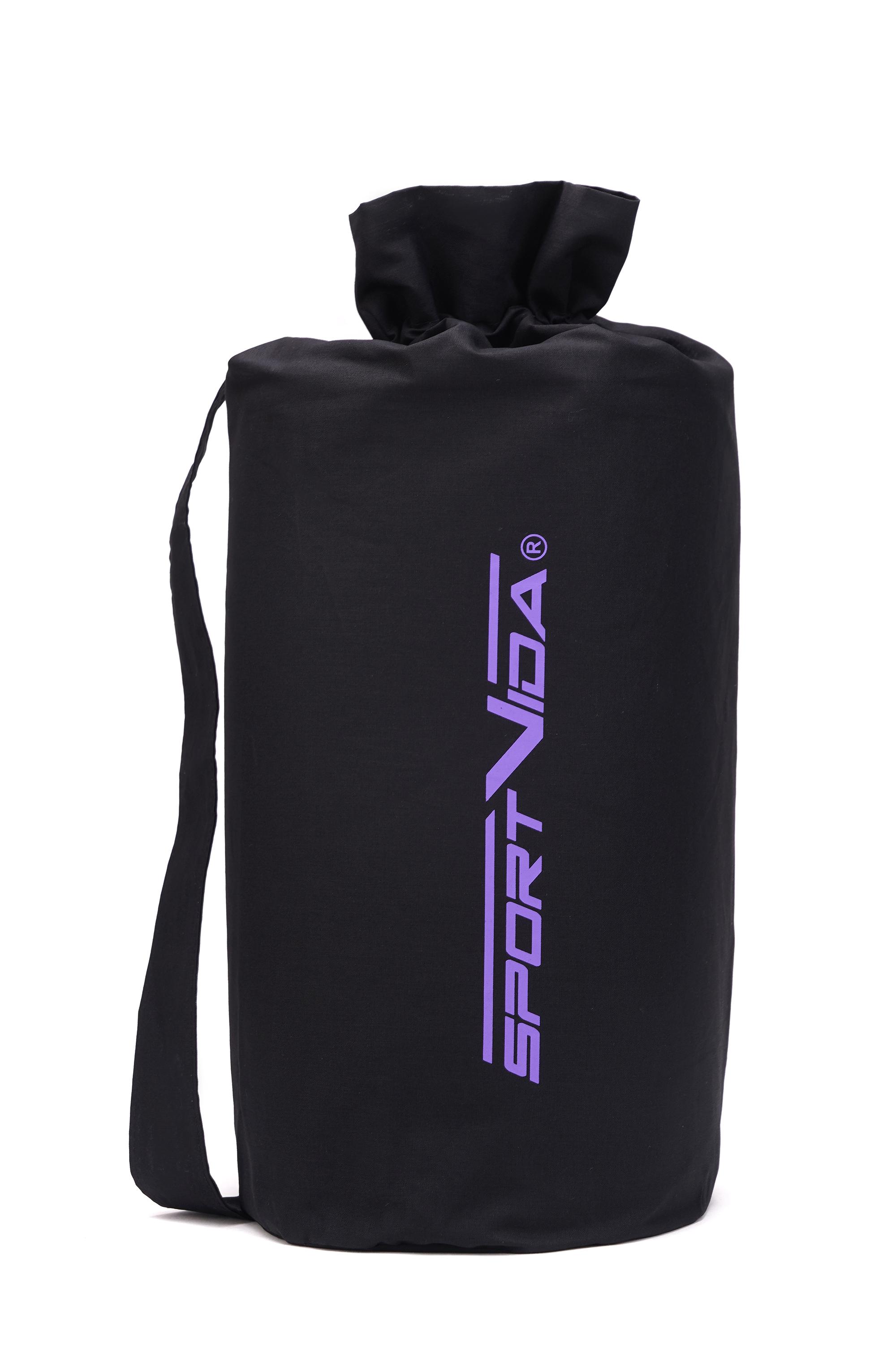 Килимок акупунктурний з валиком SportVida Аплікатор Кузнєцова 66x40 см Black/Violet (SV-HK0408) - фото 3
