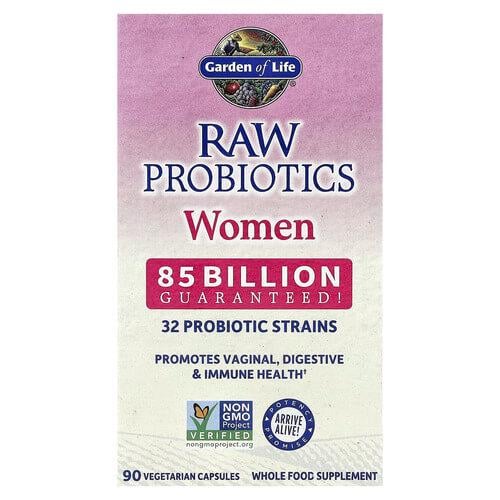 Пробиотики и пребиотики Garden of Life RAW Probiotics Women 85 Billion 90 растительных капс. (GOL-11567)