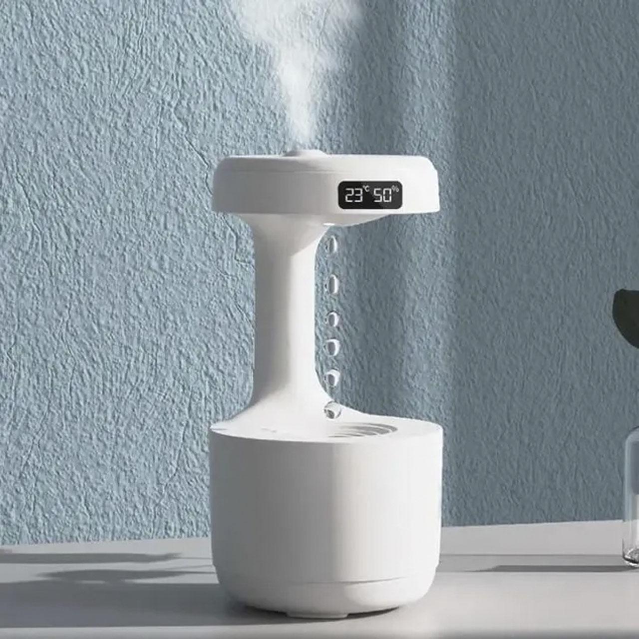 Зволожувач повітря Anti Gravity Humidifier із зворотним потоком Білий (1801276) - фото 4