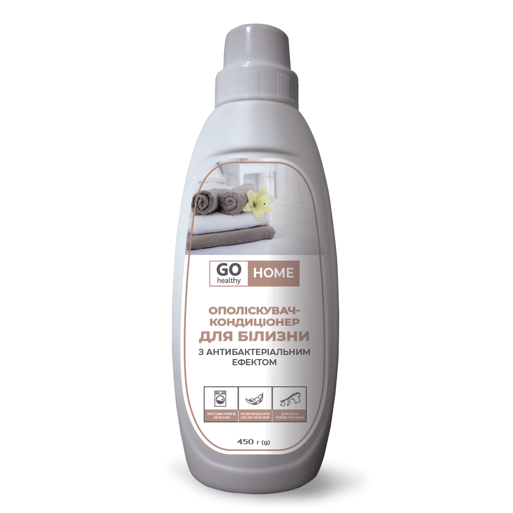 Кондиционер-ополаскиватель для белья Go Healthy Home Антибактериальный 450 г (X-767)