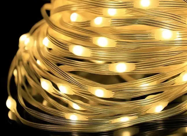 Гірлянда вулична 200led теплий колір на сонячній батареї з пультом дистанційного керування великі краплі роси 20 м - фото 3 Гірлянда вулична 200led теплий колір на сонячній батареї з пультом дистанційного керування великі краплі роси 20 м - фото 3