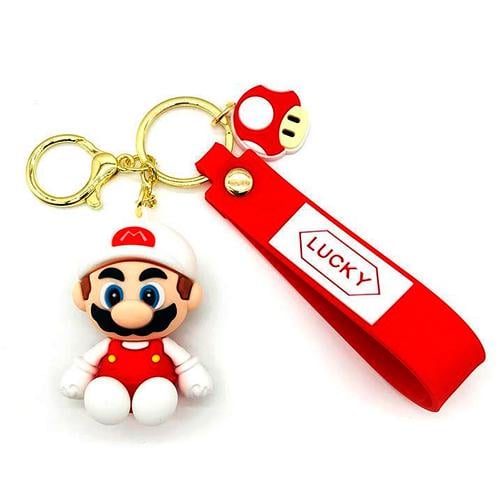 Брелок Марио Mario Keychain в подарочной уп. Красный