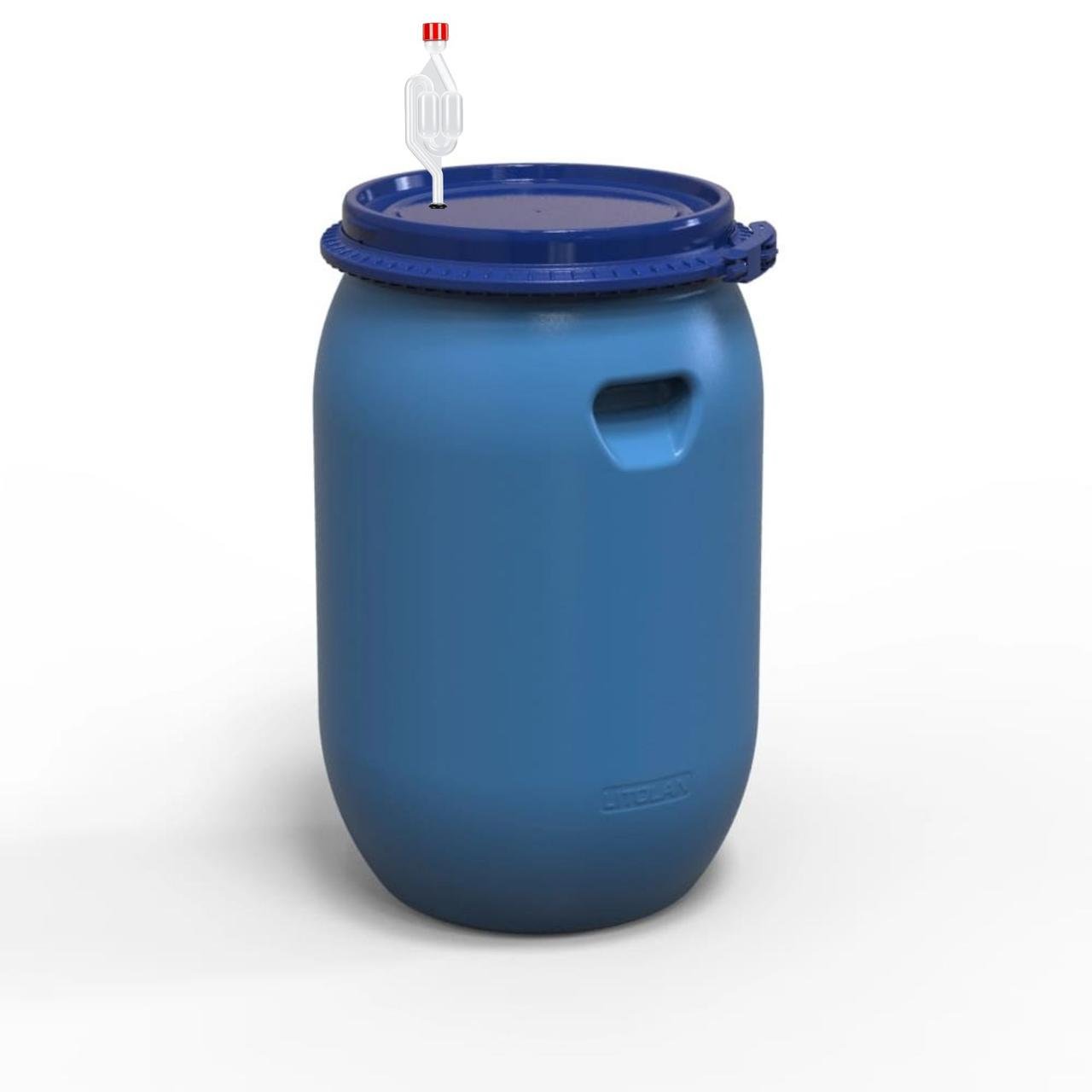 Бочка для брожения герметичная с винным клапаном S-образный 65 л - фото 1 Бочка для брожения герметичная с винным клапаном S-образный 65 л - фото 1