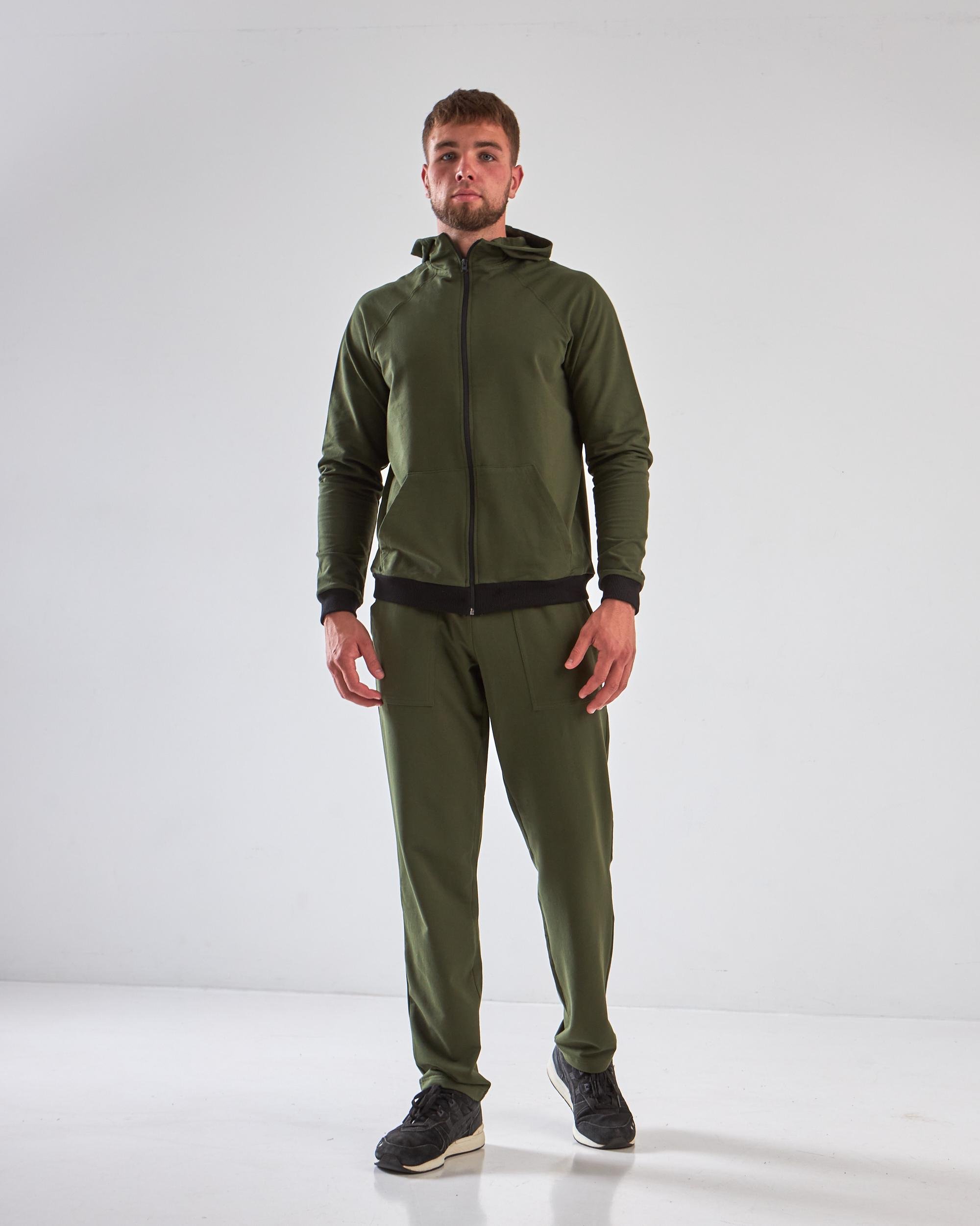 Спортивный костюм мужской р. 50 Хаки (14605358)