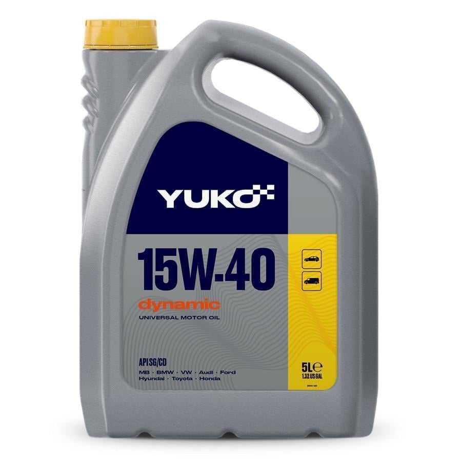 Моторное масло YUKO DYNAMIC 15W-40 API SG/CD 5 л (20519)