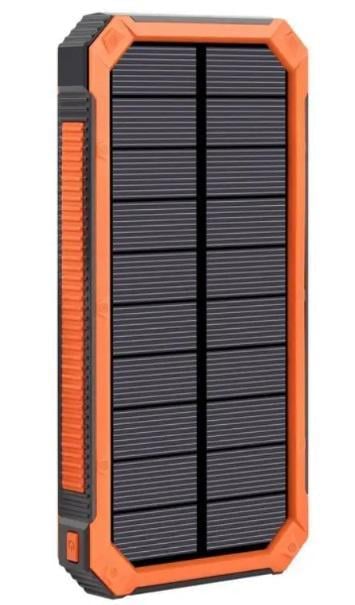 Повербанк водонепроницаемый Solar 50000 mAh Оранжевый (3104618804)