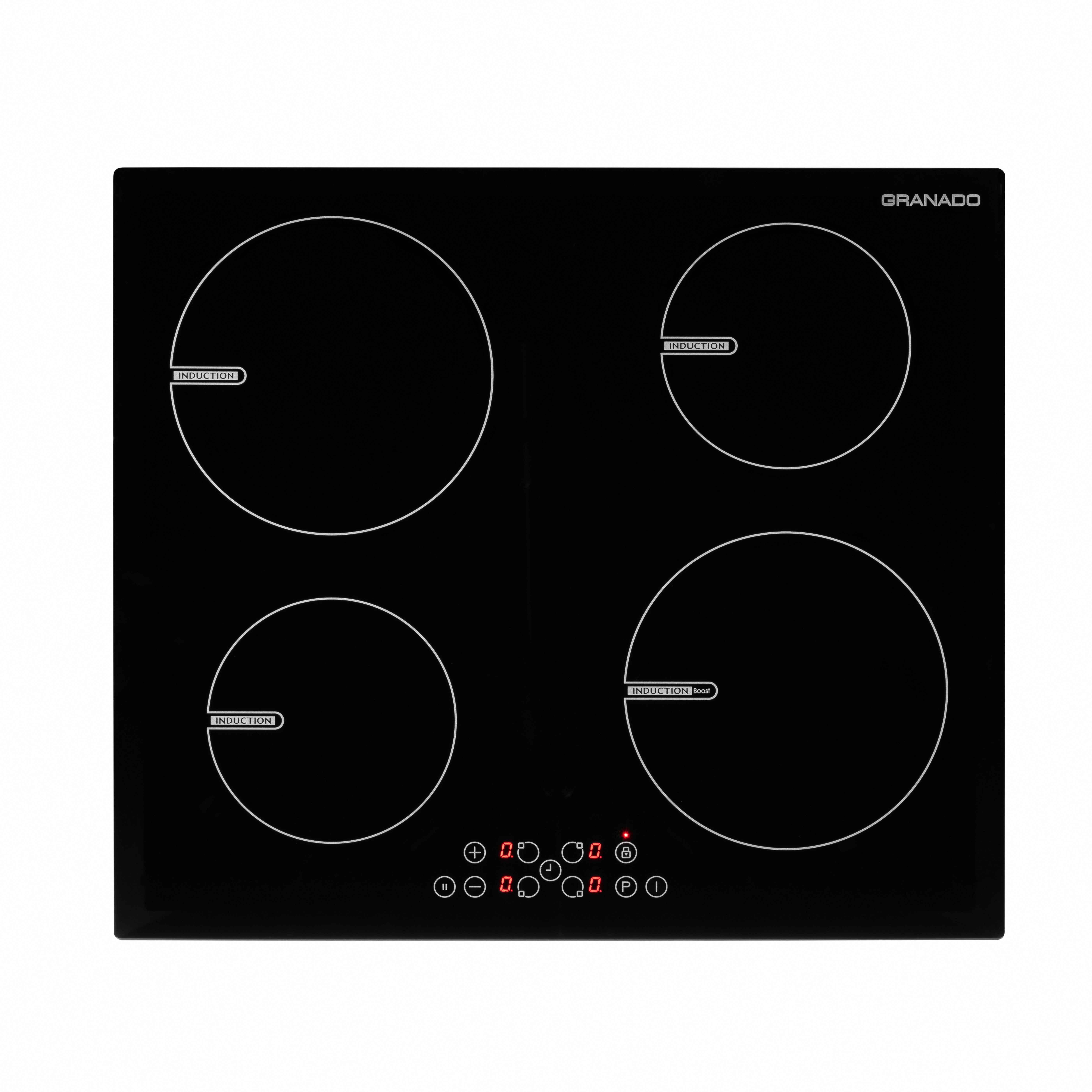 Комплект Granado духова шафа електрична GEO 62-1310 Black та варильна поверхня індукційна GIH 614 - фото 13 Комплект Granado духова шафа електрична GEO 62-1310 Black та варильна поверхня індукційна GIH 614 - фото 13