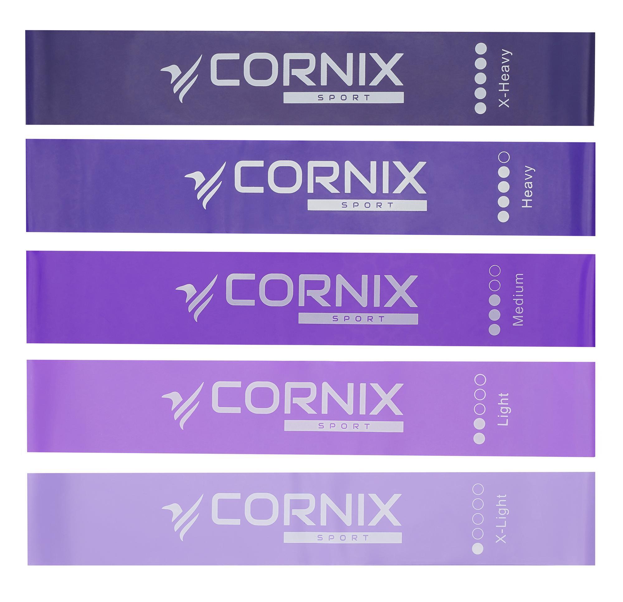 Гумки для фітнесу Cornix Mini Power Band 5 шт. 1-20 кг (XR-0253) - фото 2 Гумки для фітнесу Cornix Mini Power Band 5 шт. 1-20 кг (XR-0253) - фото 2
