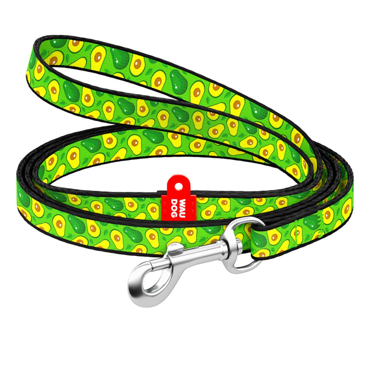 Повідець для собак Waudog Nylon Авокадо 10 мм х 122 см (5245 Col) Повідець для собак Waudog Nylon Авокадо 10 мм х 122 см (5245 Col)