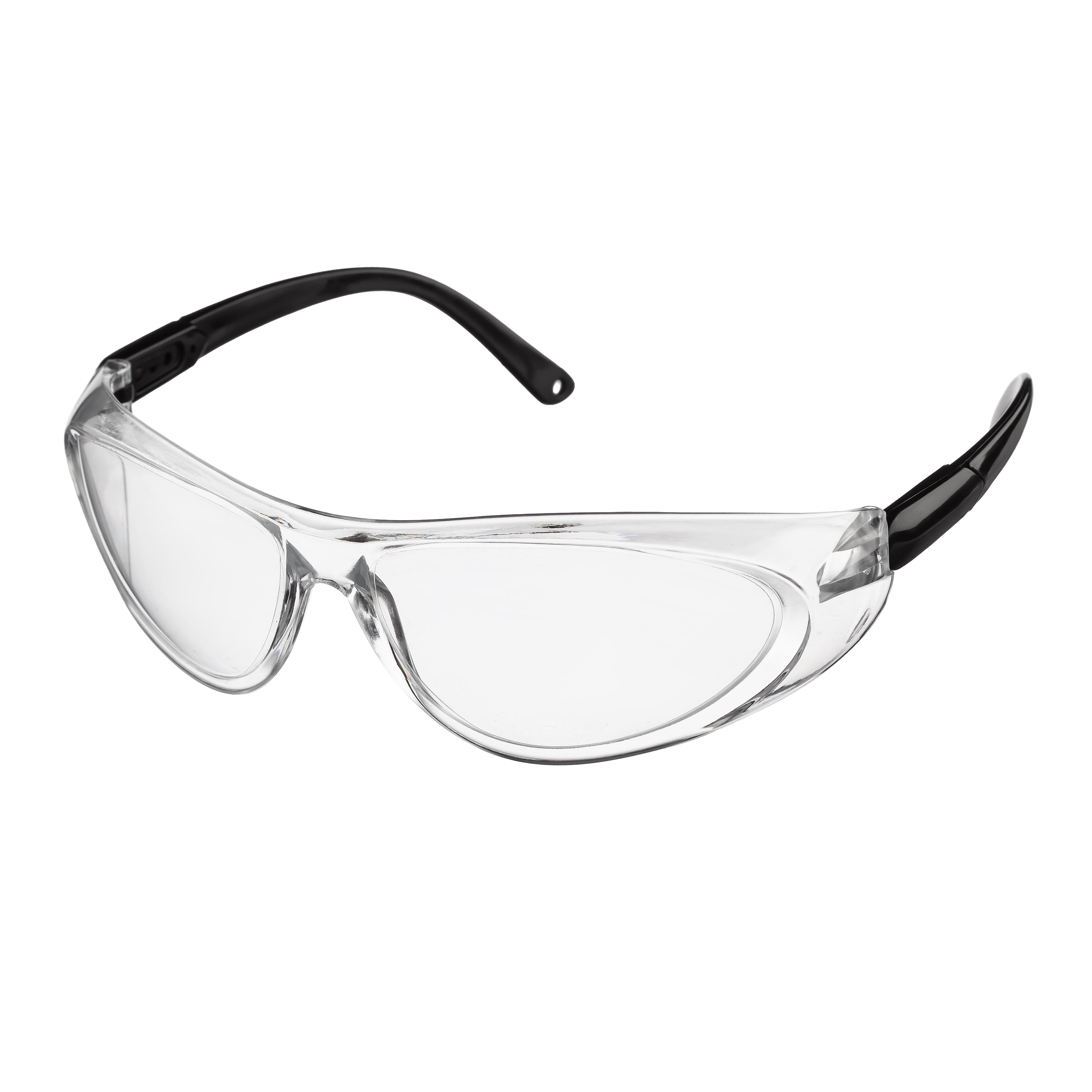Очки защитные прозрачные Polax с поликарбонатными линзами и регулируемыми дужками (53-052) Очки защитные прозрачные Polax с поликарбонатными линзами и регулируемыми дужками (53-052)