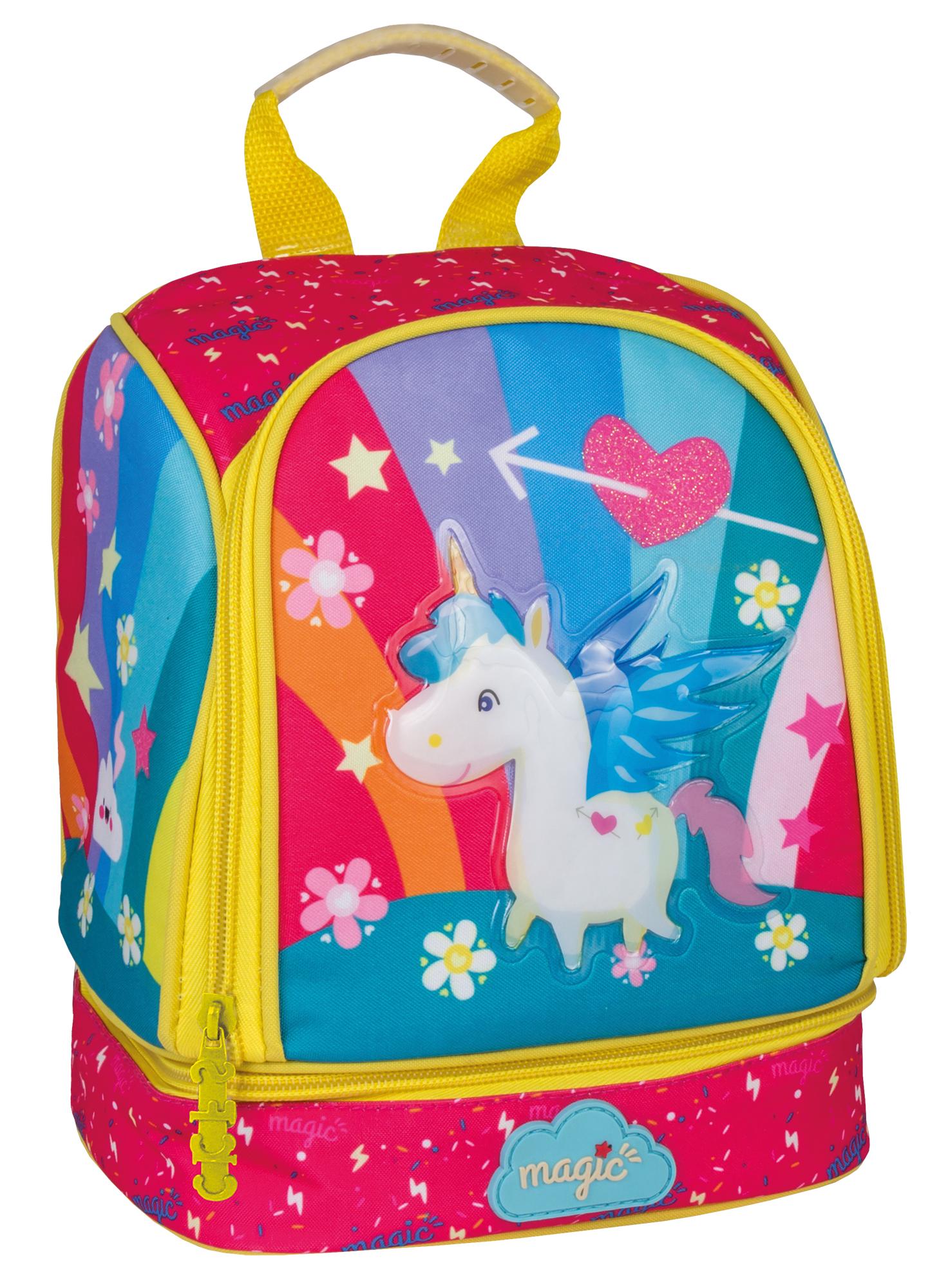 Рюкзак дошкольный Cool For School Magic 24х20х12 см 6-15 л Разноцветный (CF86102)