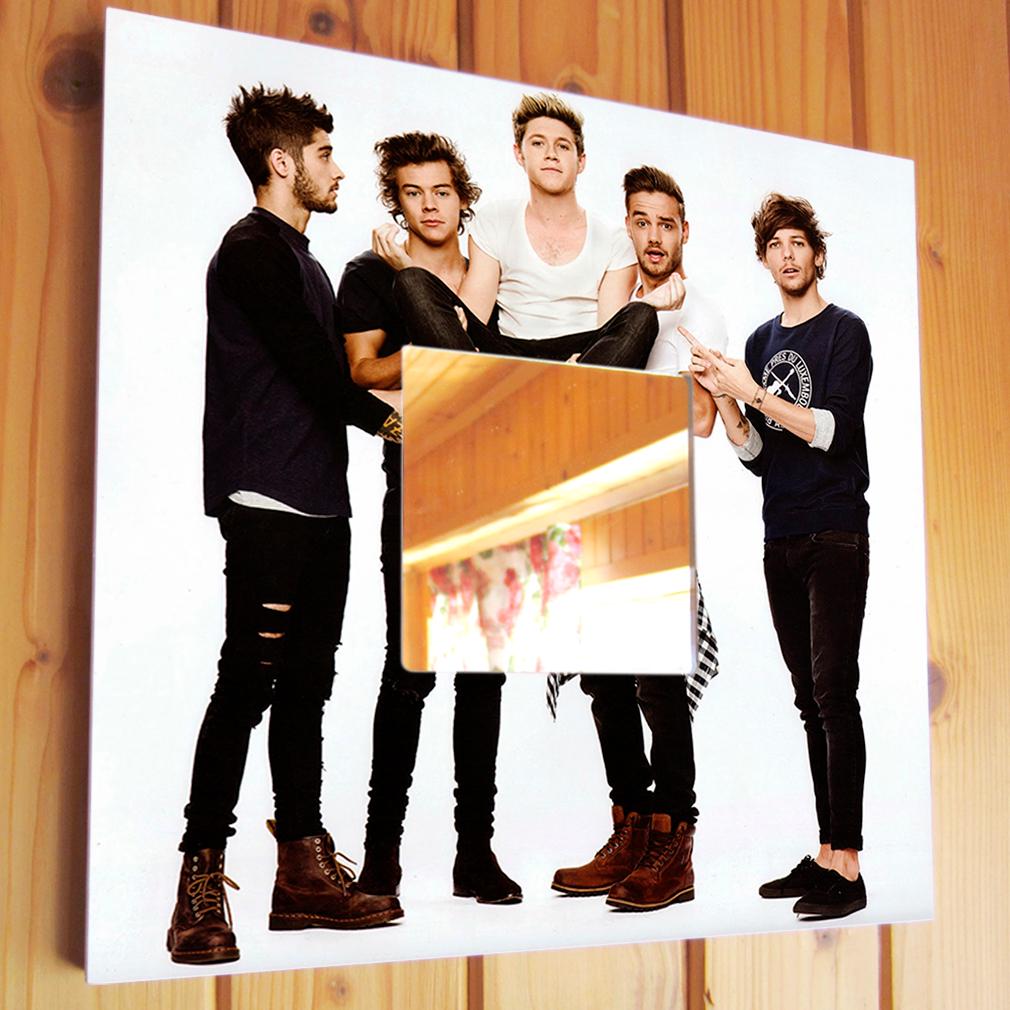 Зеркало декоративное "One Direction" 260х260 мм (M03403)