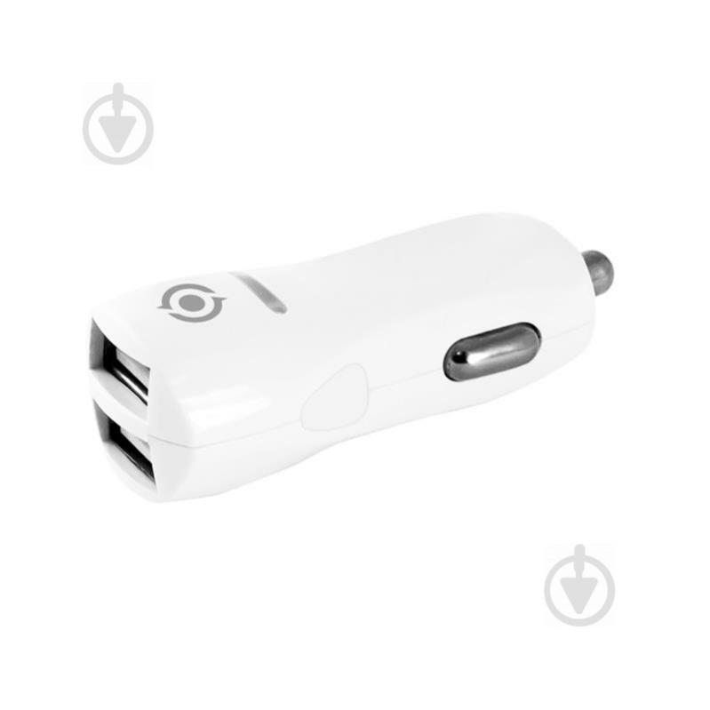 Автомобильное зарядное устройство Piko CC-312 (2USB, 3.1A) White (1283126477546) - фото 1