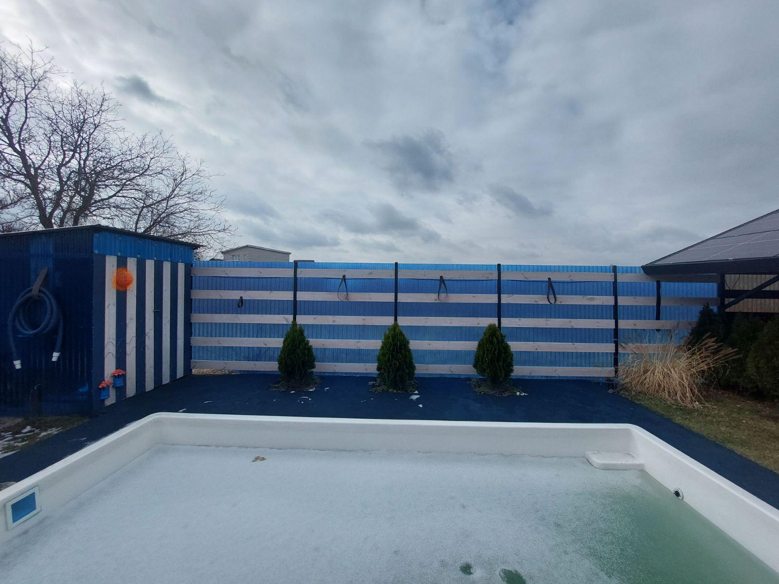 Шифер в рулонах пластиковий гофрований PolyRoll 2 м Блакитний - фото 8