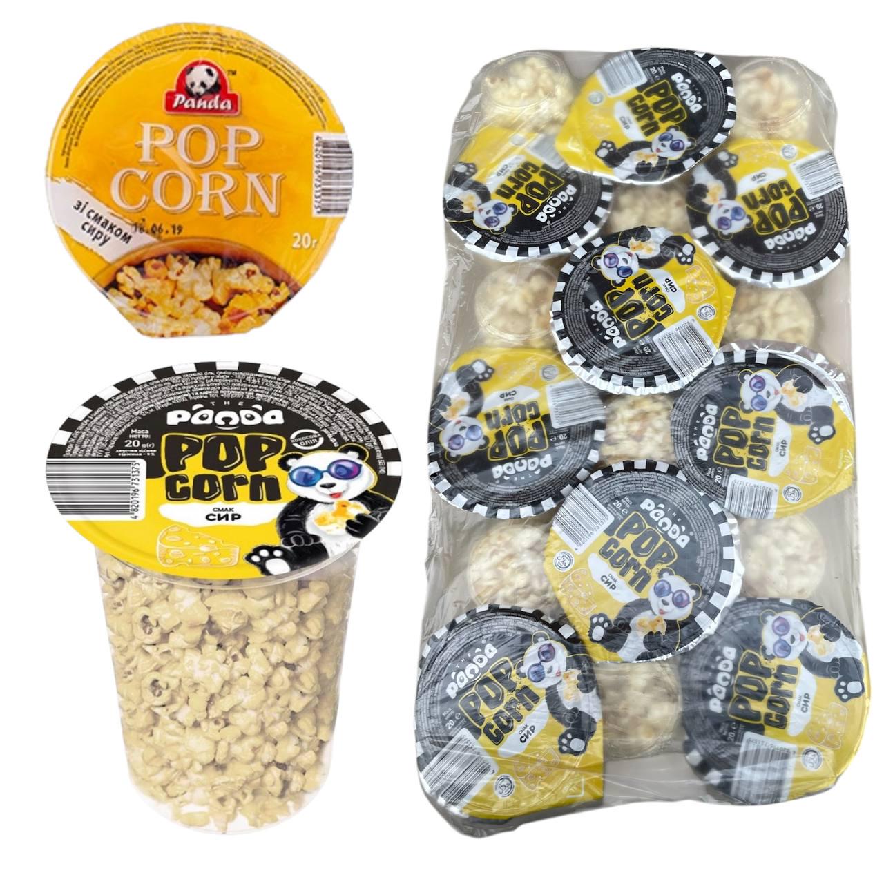 Попкорн Panda со вкусом сыра 18 стаканов по 20 г (00000006670)