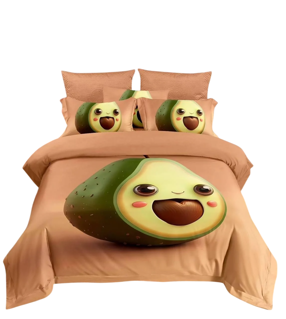 Комплект постільної білизни 50x70 см Помаранчевий із жовтим