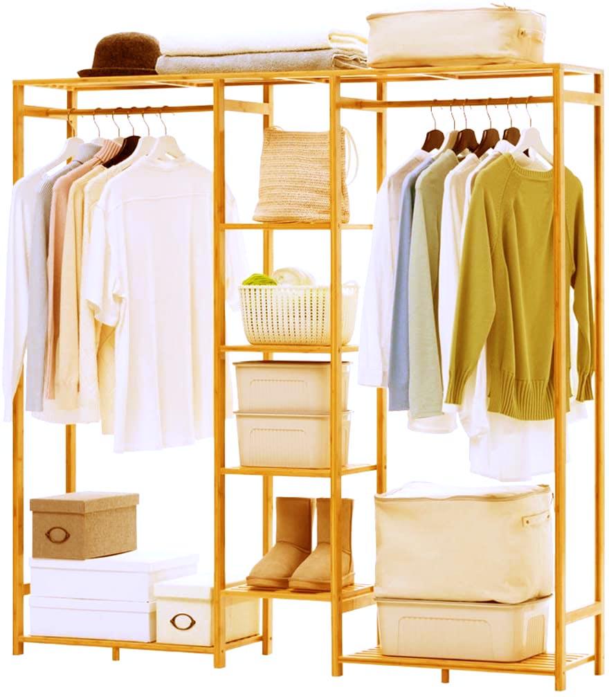 Вешалка-стойка для одежды из дерева Долна Карри (СВГ-003603)