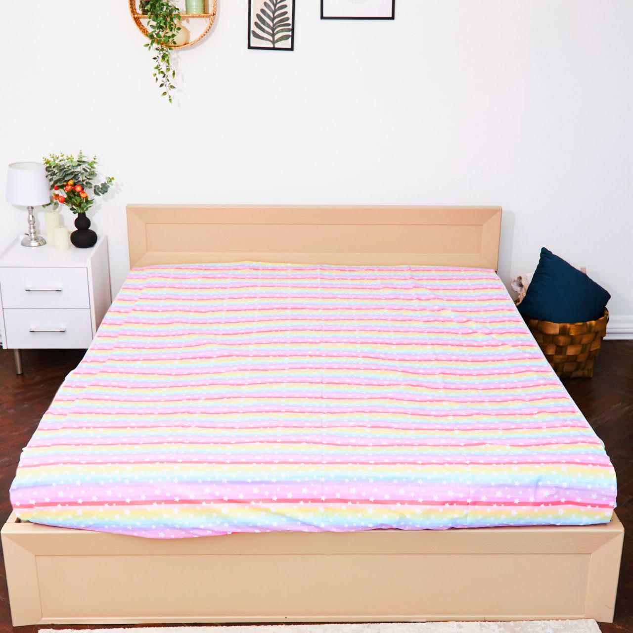 Простынь Панда на радуге ранфорс 110х160 см (110060231)