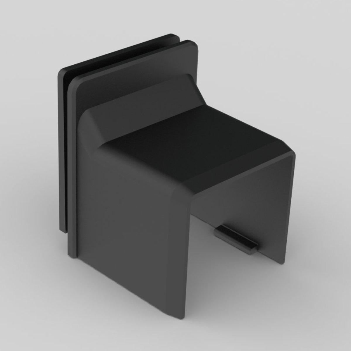 Переходник KOPOS для коробки LK 80x28 ПВХ Черный (8629_FB)