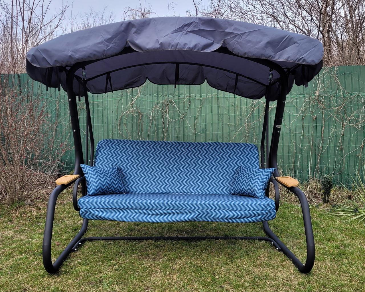 Садова гойдалка GreenGard "Чорна перлина" (Арт.041) - фото 4 Садова гойдалка GreenGard "Чорна перлина" (Арт.041) - фото 4