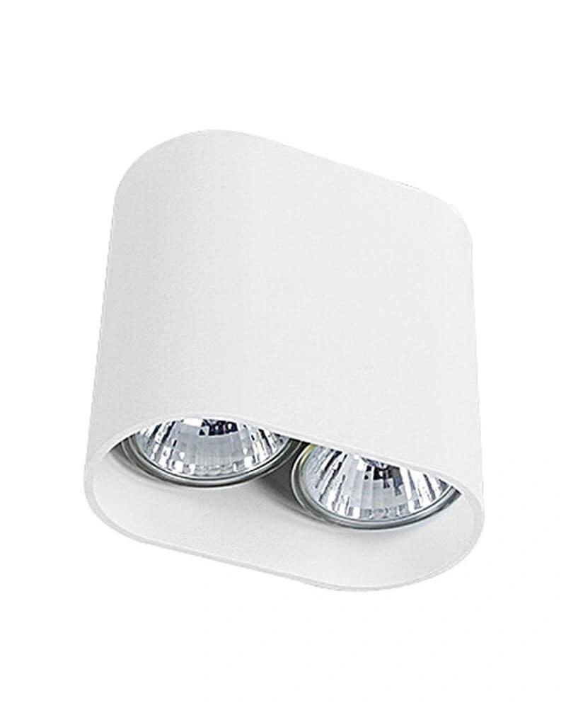 Точечный светильник-спот Nowodvorski 9387 Pag GU10 2x10W IP20 Белый (28687397)