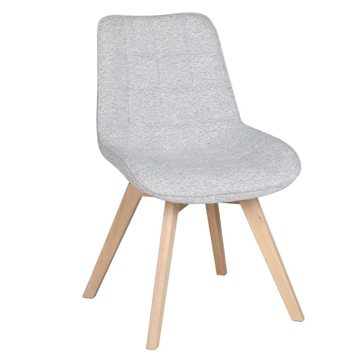 Стул LENY Intarsio каркас дерево оборот 180° Серый (LENYWGY)