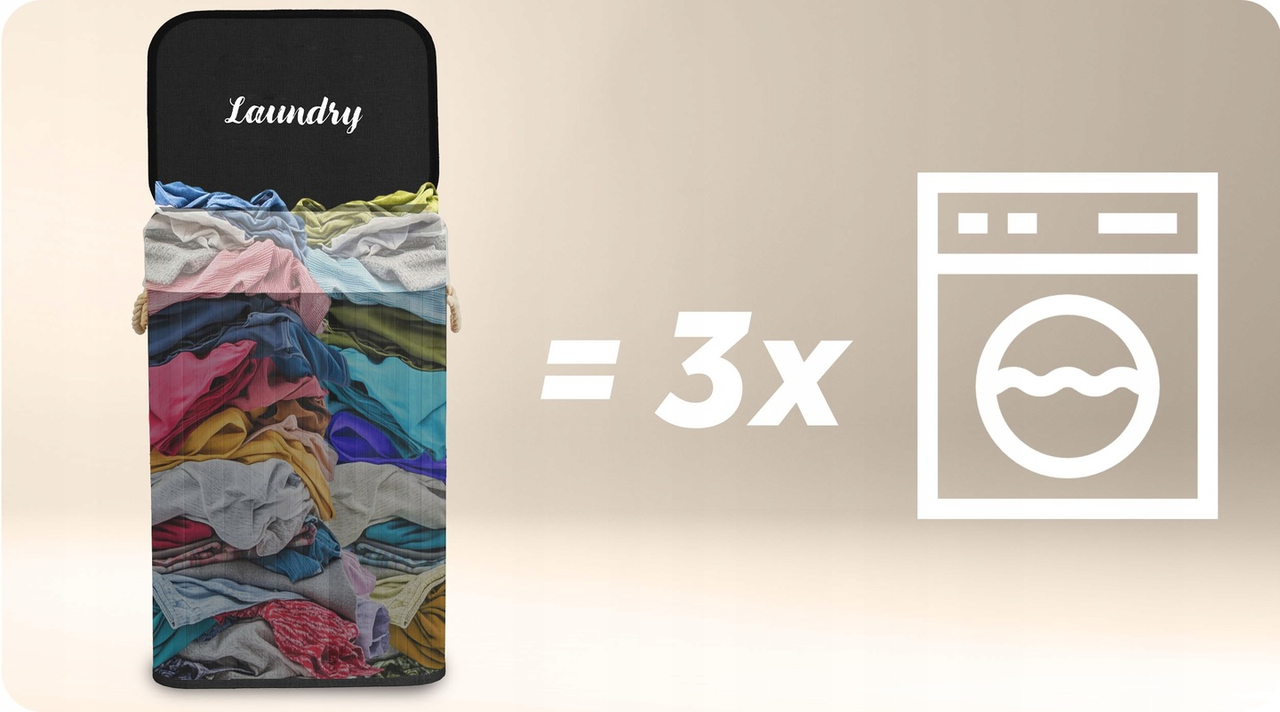 Кошик для білизни бамбуковий Massido 1 відділення знімна вкладка 72 л 61х42х32 см Чорний - фото 2 Кошик для білизни бамбуковий Massido 1 відділення знімна вкладка 72 л 61х42х32 см Чорний - фото 2